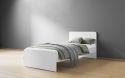 Flair Wizard Single White Bed Frame