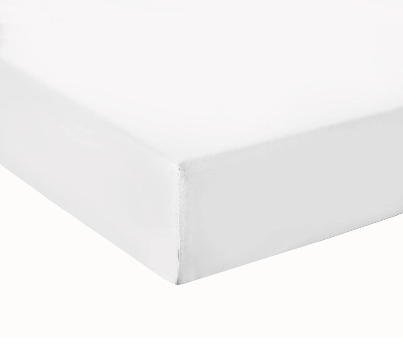 Maxitex Fitted Sheet White Kingsize
