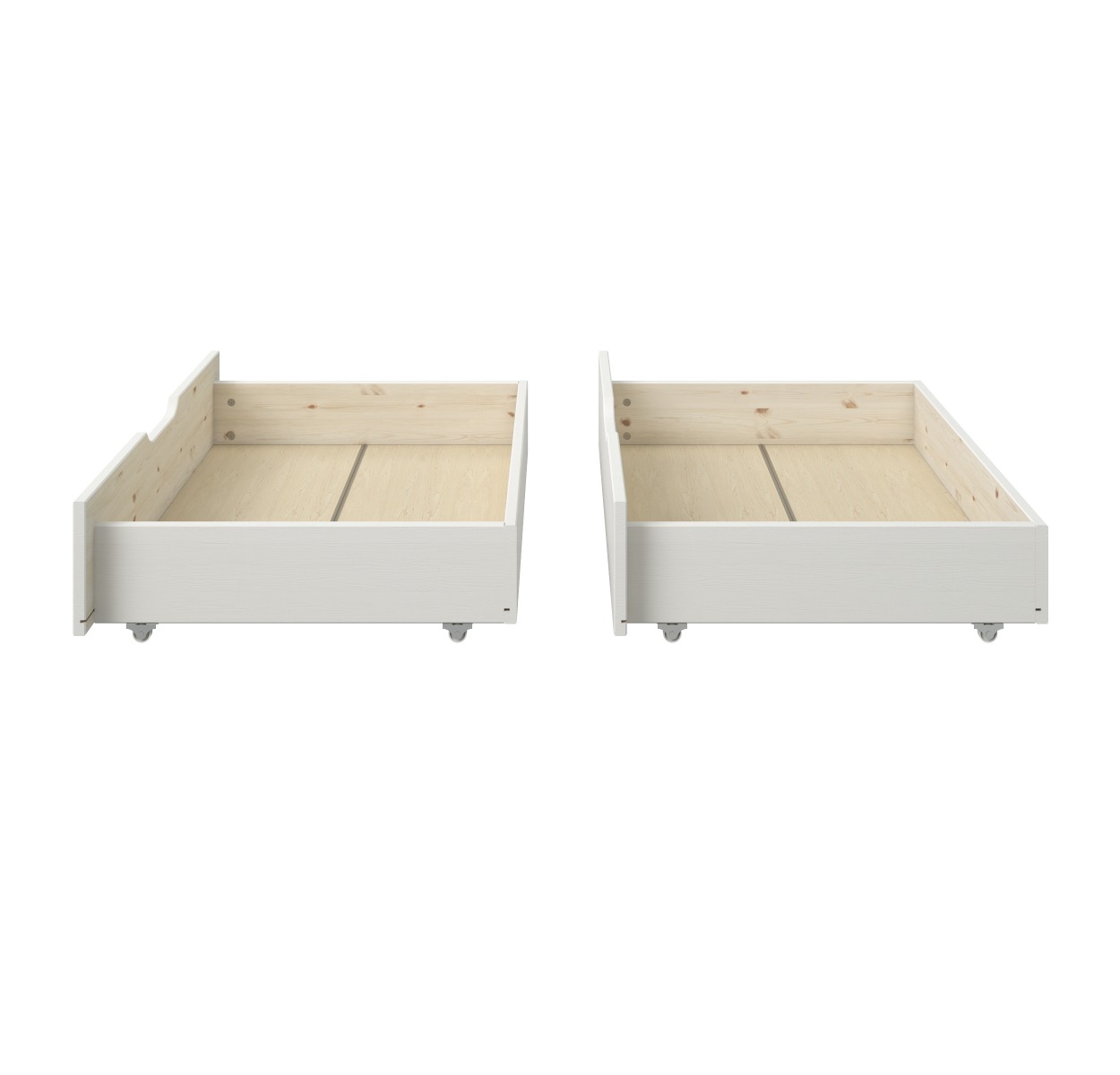 Noomi Nora Set of Under Bed Drawers (FSC-Certified) White