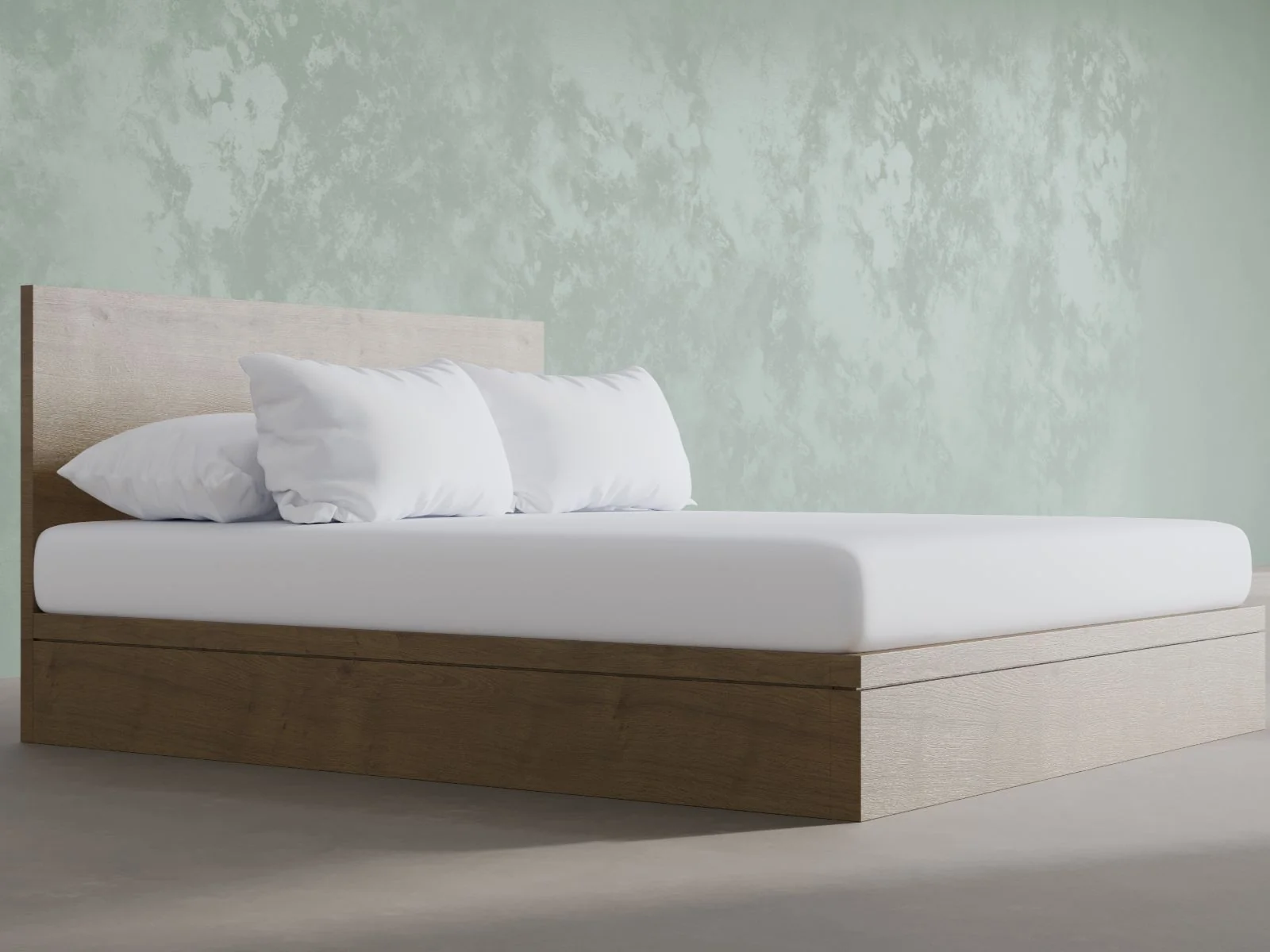 Panda 100% Bamboo Bedding Fitted Sheet Pure White