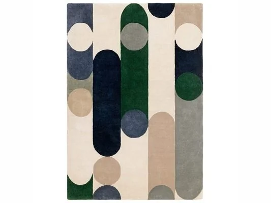 Asiatic London Romy 08 Morse Rug Blue Recycled Polyester