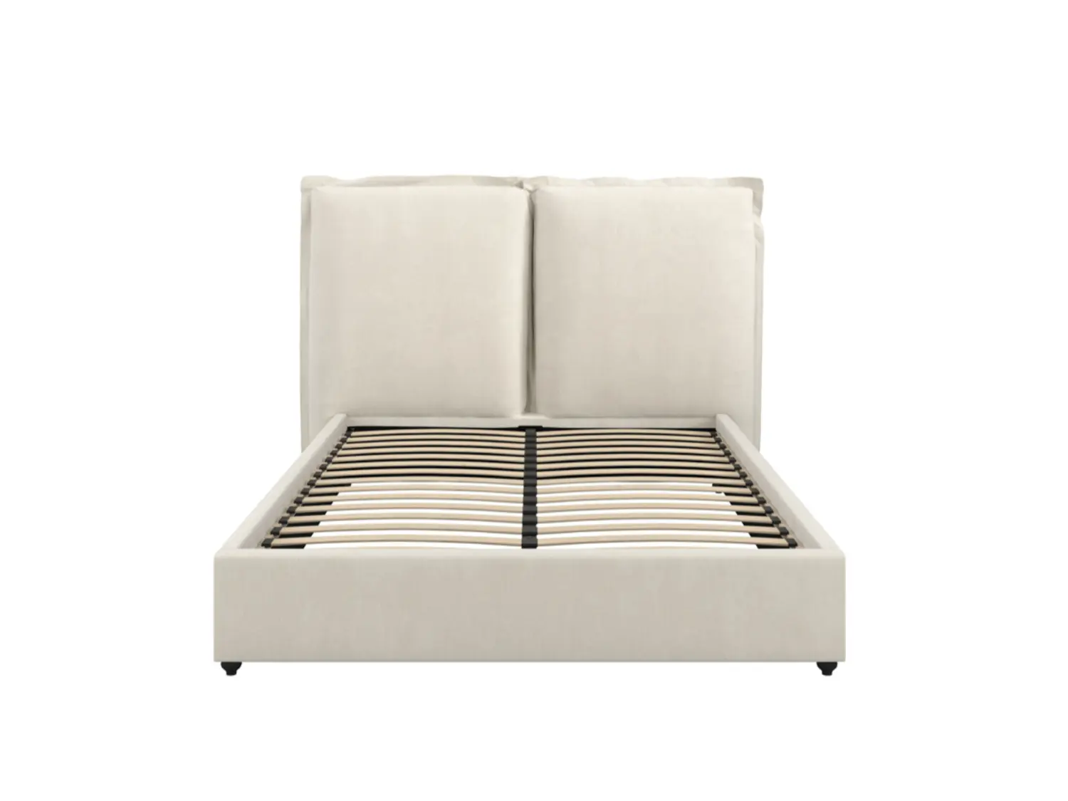 Dimensions diagram for LPD Sunday Upholstered Bed Linen