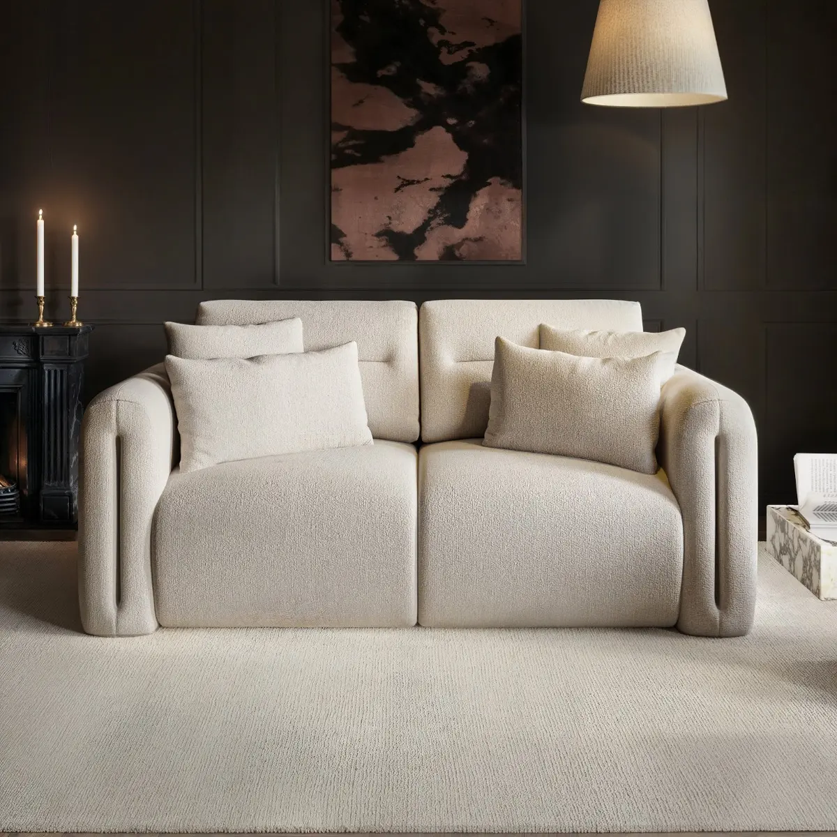 SOLACE+CO Mabel 2 Seater Sofa