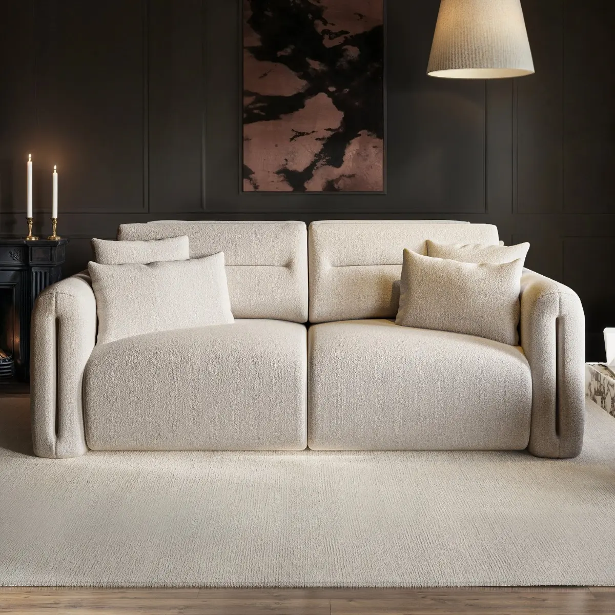 SOLACE+CO Mabel 3 Seater Sofa