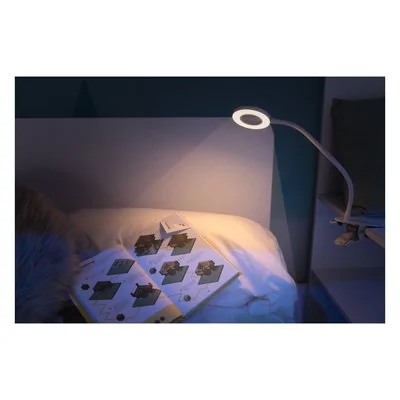 Clip on LED 3 Mode Bendy Light White
