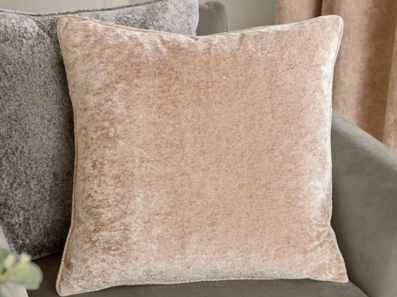 Paoletti Lustre Velvet 50 x 50cm Feather Cushion – view 5