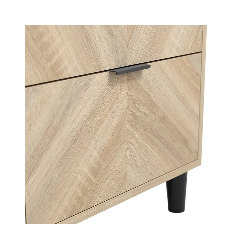 LPD Stockholm Chevron 1 Door Wardrobe image 5
