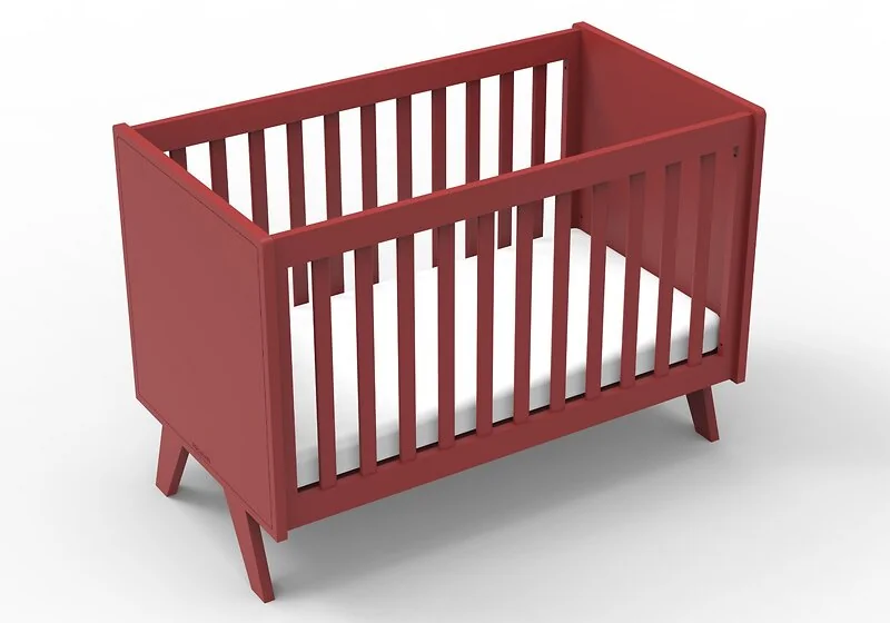 Mathy By Bols Madavin Cot with Natural Legs
