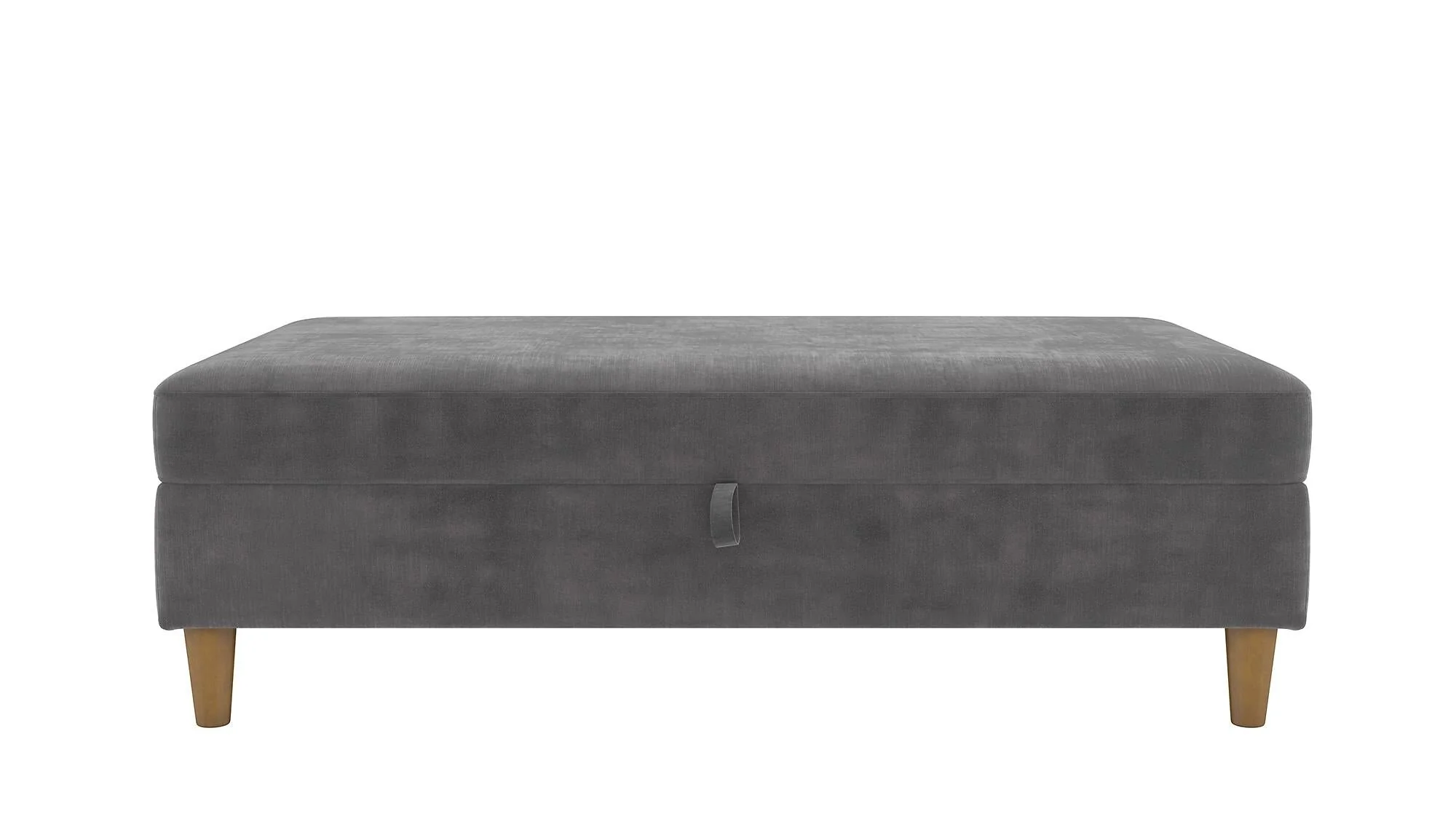 Dorel Hartford Storage Ottoman Chenille view 5