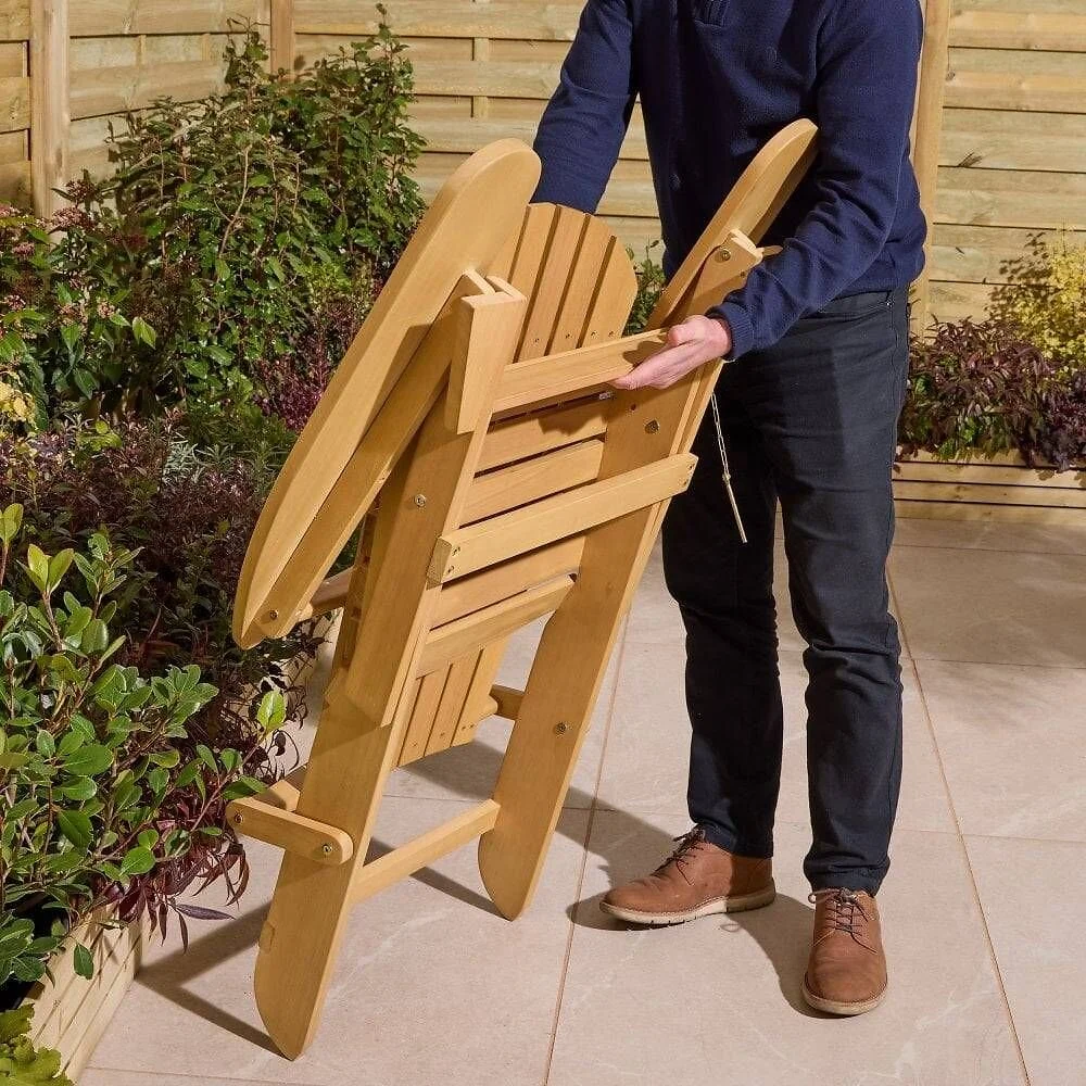 Rowlinson Sandown Folding Adirondack Chair – view 10