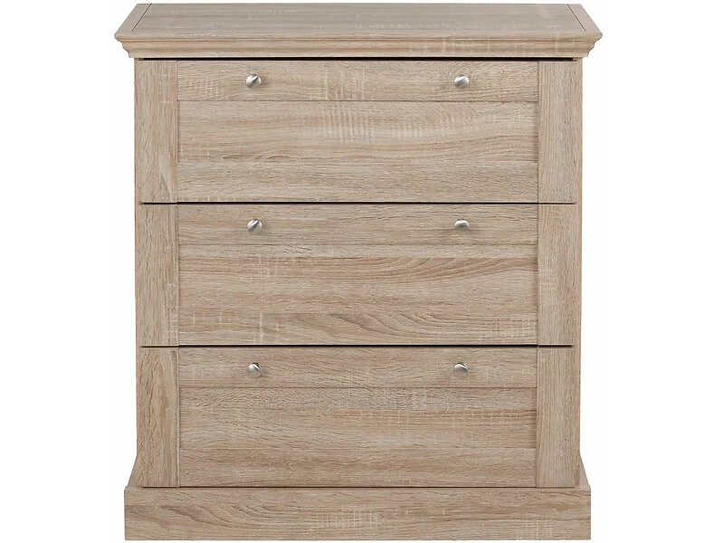 Dorel Binz Chest 3DR Oak 3D view 3
