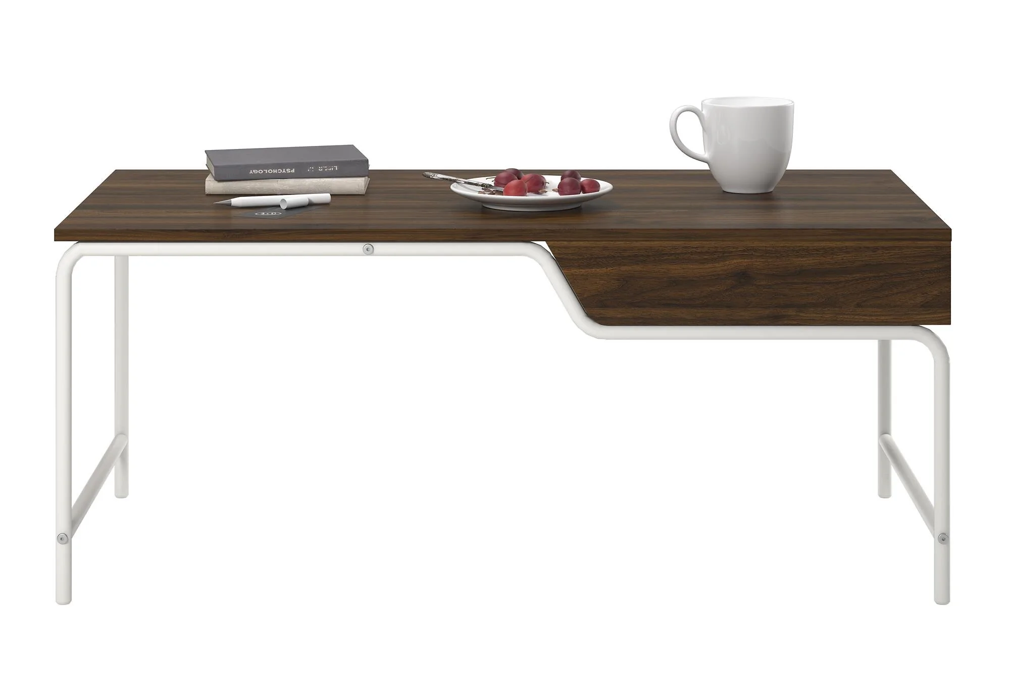 Novogratz Webster Coffee Table Walnut Look