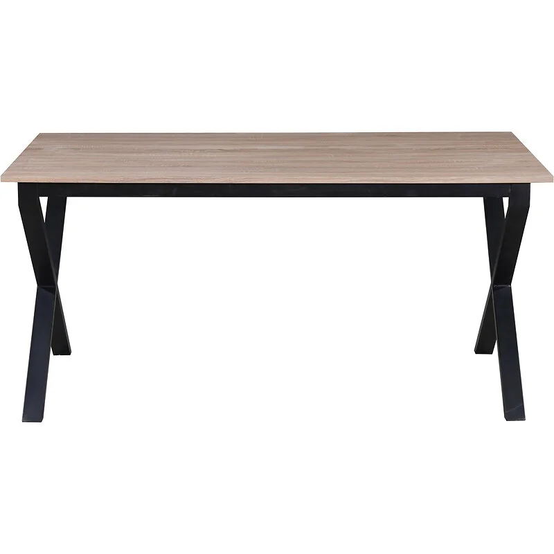 Dorel Ipswich DTable 160x90 OakBlack view 3
