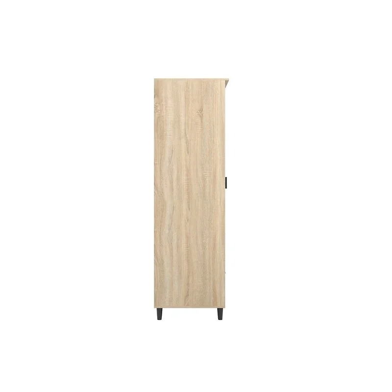 LPD Stockholm Chevron 1 Door Wardrobe image 2
