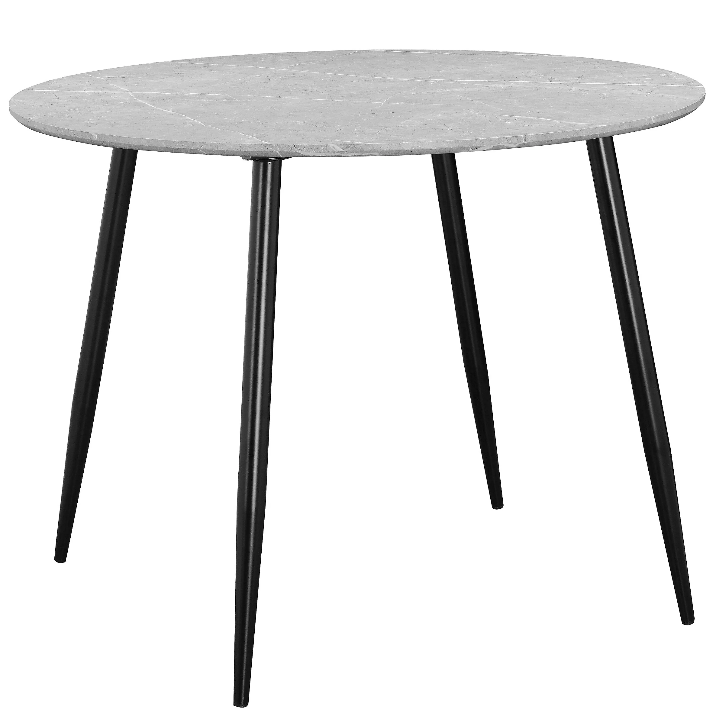 Dorel Monza Table Ø100 StoneBlack
