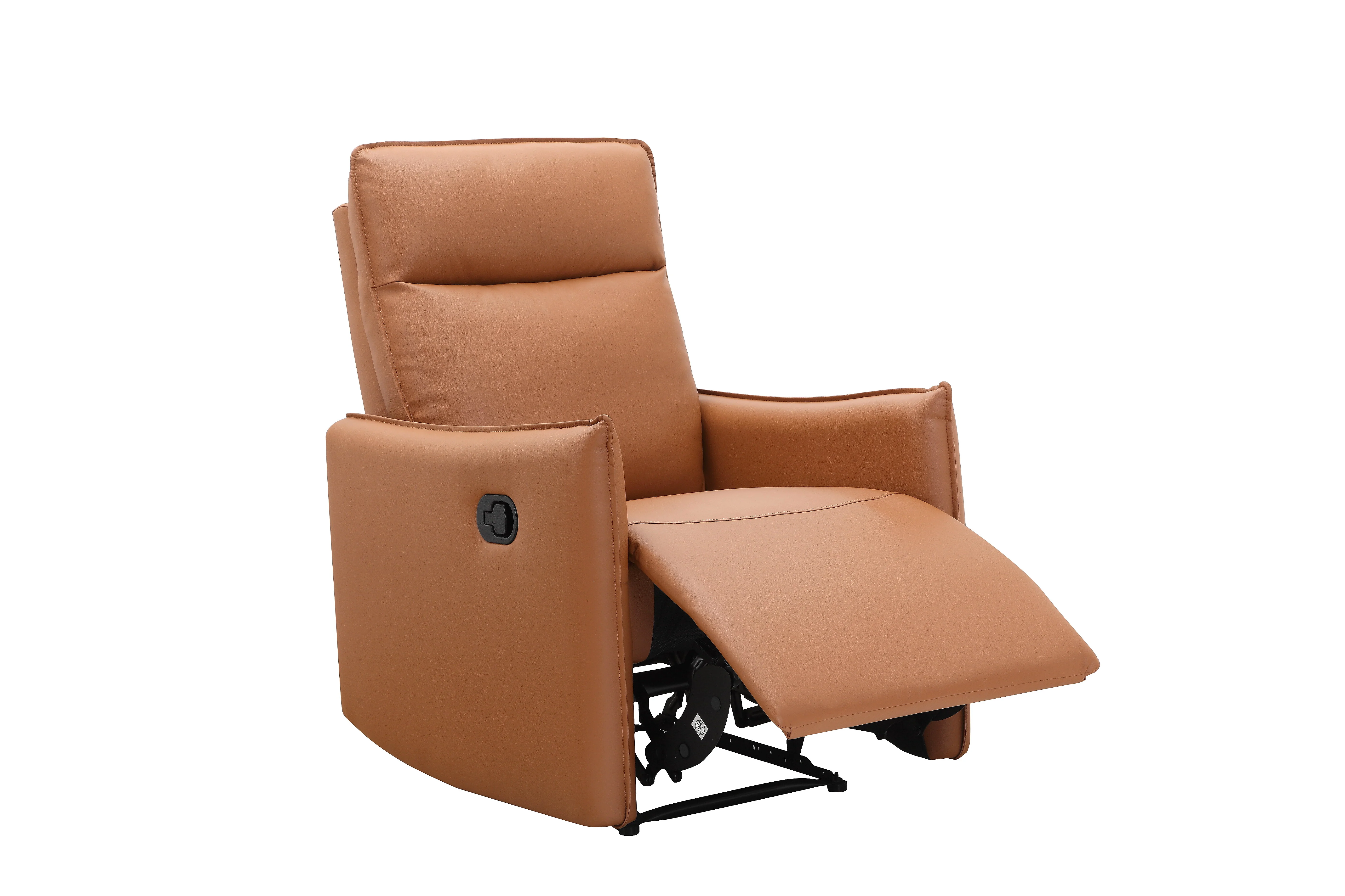 Dorel Lugo Recliner with Manuel Function Cognac PU view 5