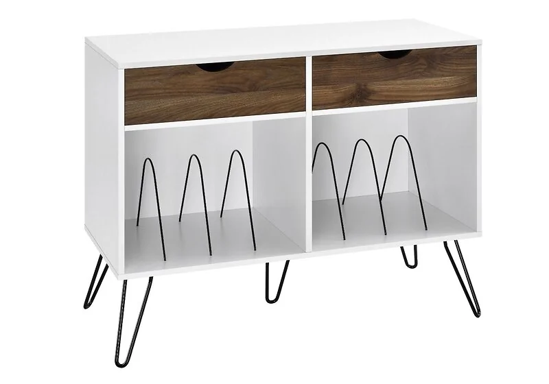 Dorel Concord Turntable Stand With Drawers