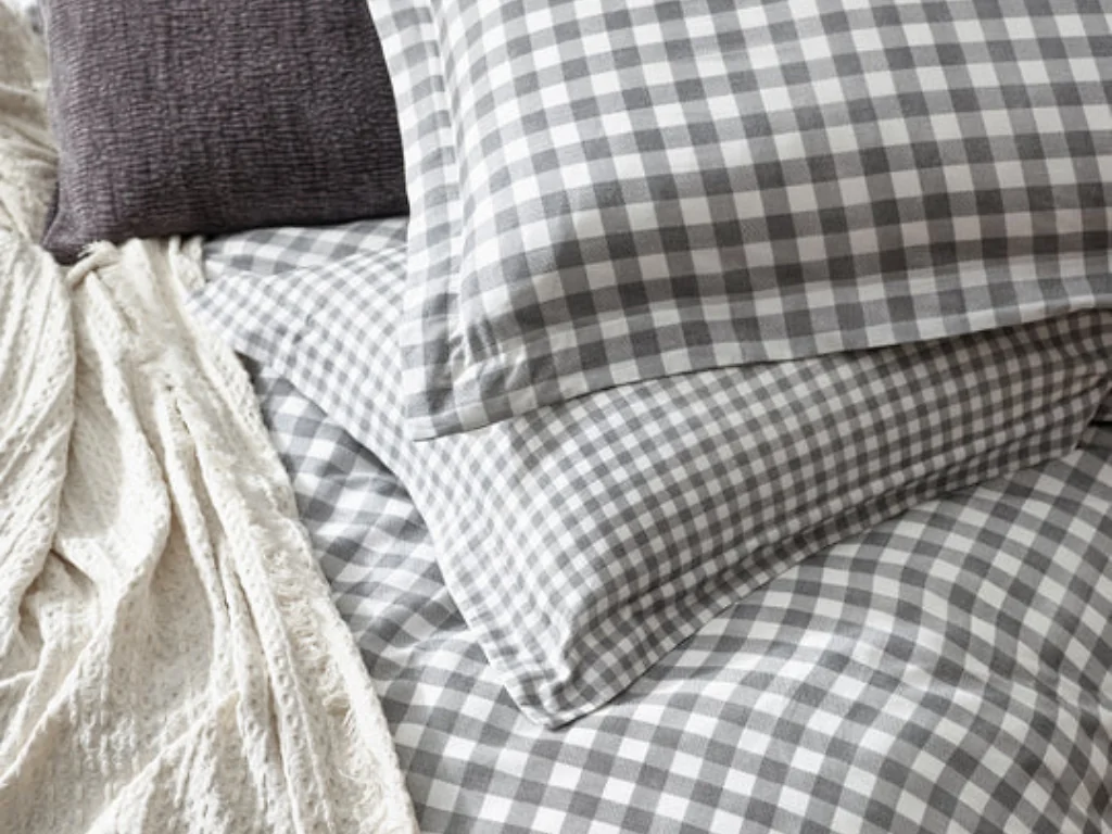 Yard Barton Gingham Check Duvet Cover Set