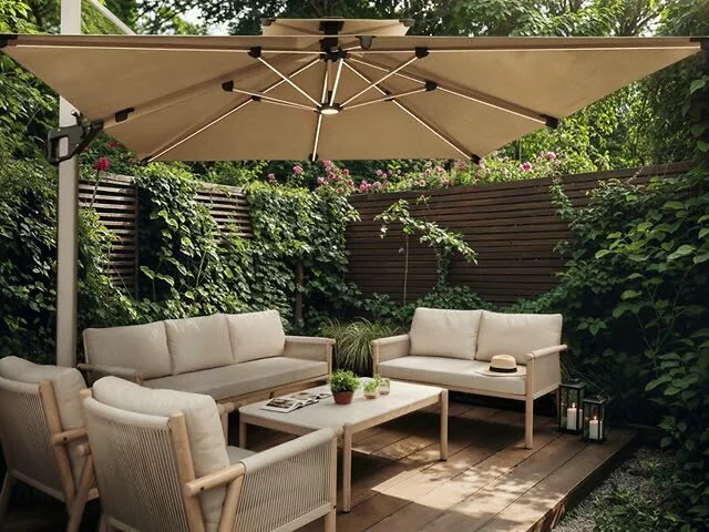 Video: Solace+Co Soleil Garden Parasol