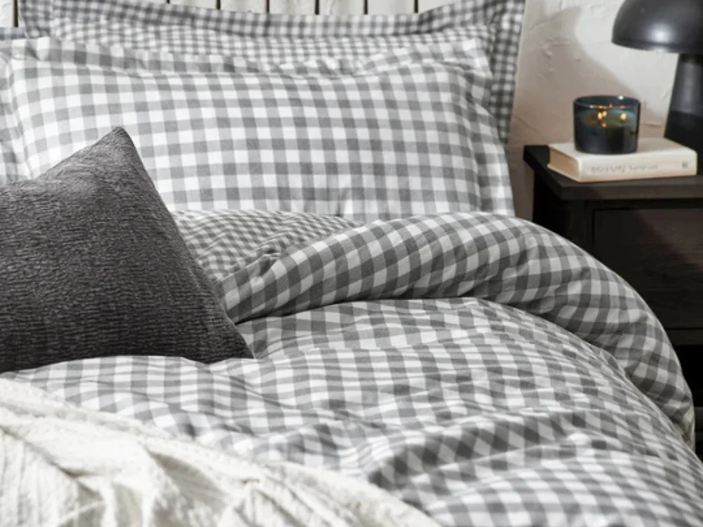 Yard Barton Gingham Check Duvet Cover Set