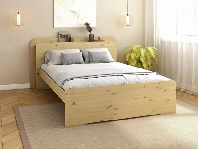Video: Noomi Demi Bed Frame with Storage Oak