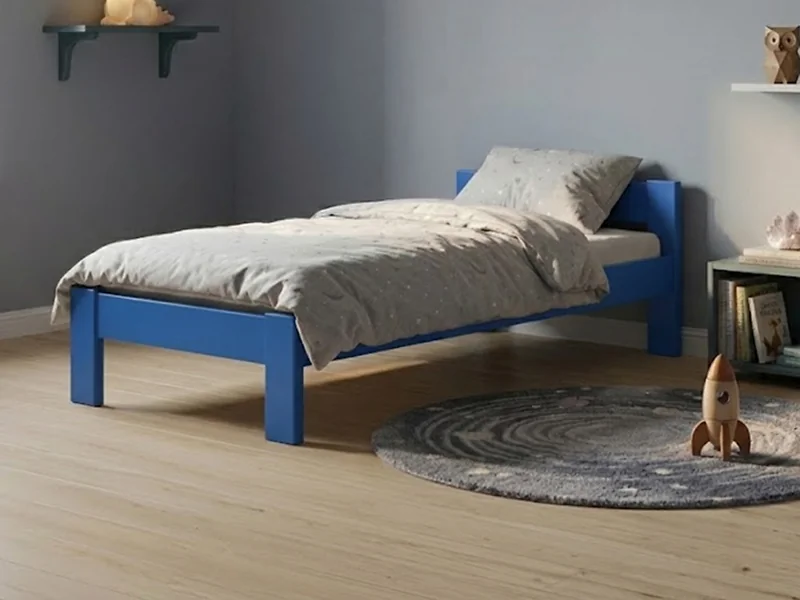 Mathy By Bols Dominique Joel Wooden Single Bed Frame – view 4