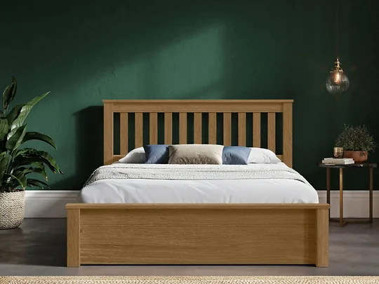 Emporia Beds Bradgate Solid Wooden Ottoman Storage Bed Frame