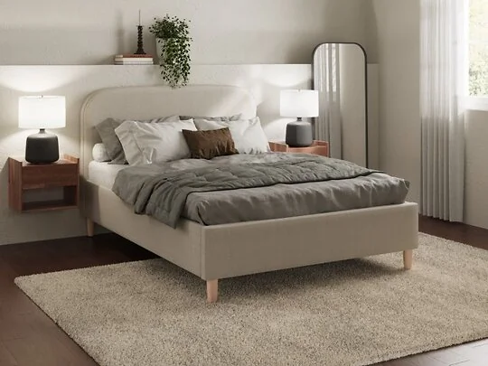 GFW Florence boucle storage bed frame