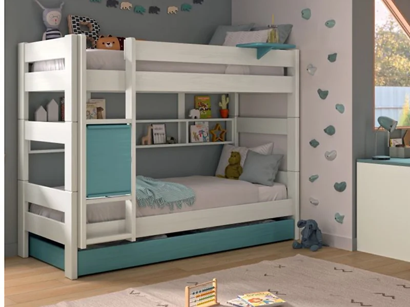 Mathy By Bols Dominique solid pine separable bunk bed