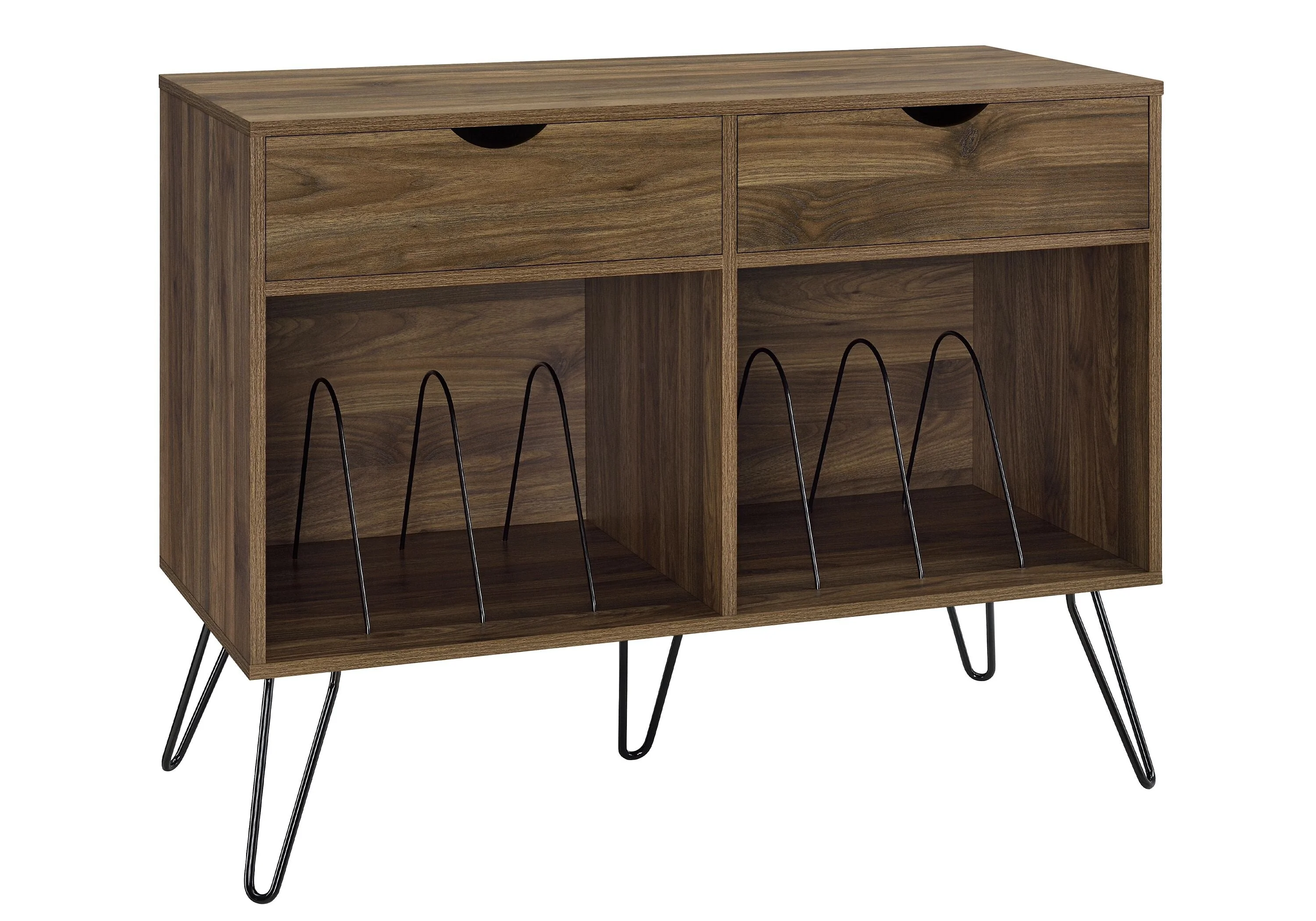 Dorel Concord Turntable Stand With Drawers