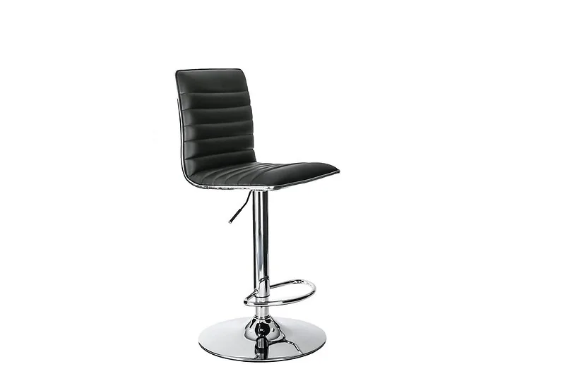 Dorel Colby Adjustable Barstool in Pu Black