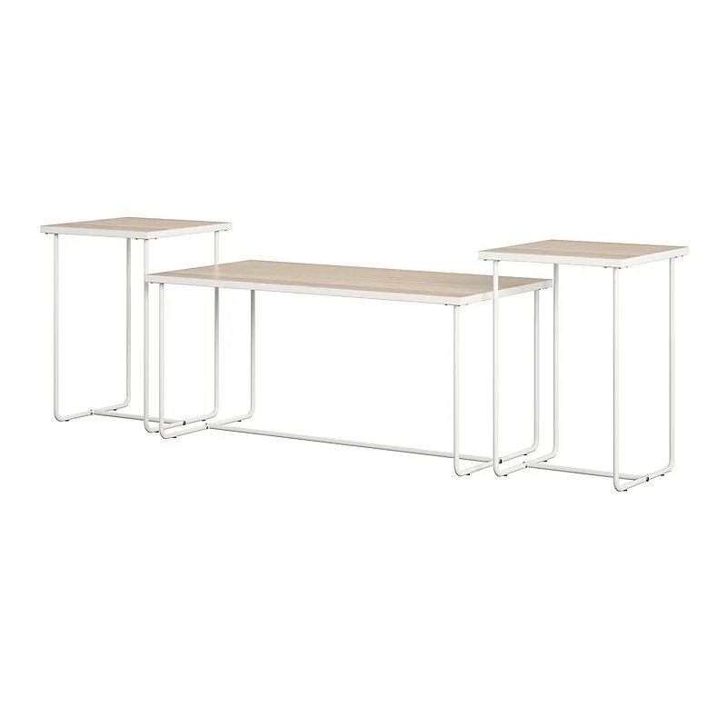 Dorel Dante Coffee and End Table Set Natural view 6