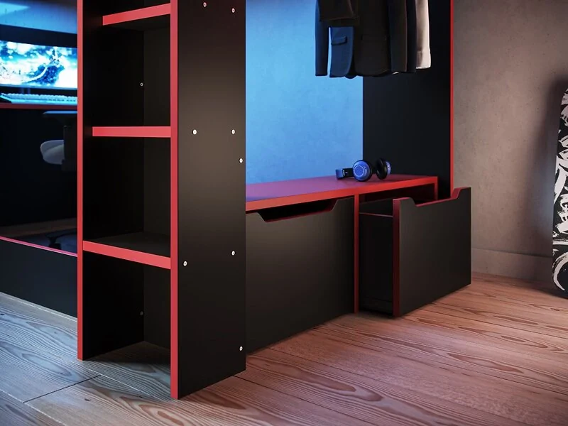 Recoil Shuttle small double LED gaming high sleeper - view 11