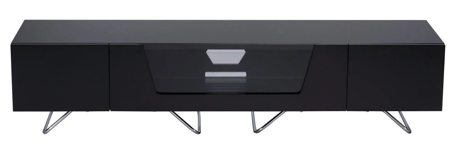 Dorel Chromium TV Stand with 1 Flap in White 1000mm