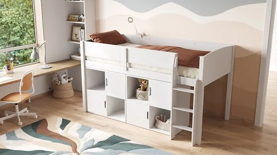Flair Loop mid sleeper cube unit set with doors