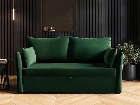 SOLACE+CO Skyler 2 seater sofa bed in velvet