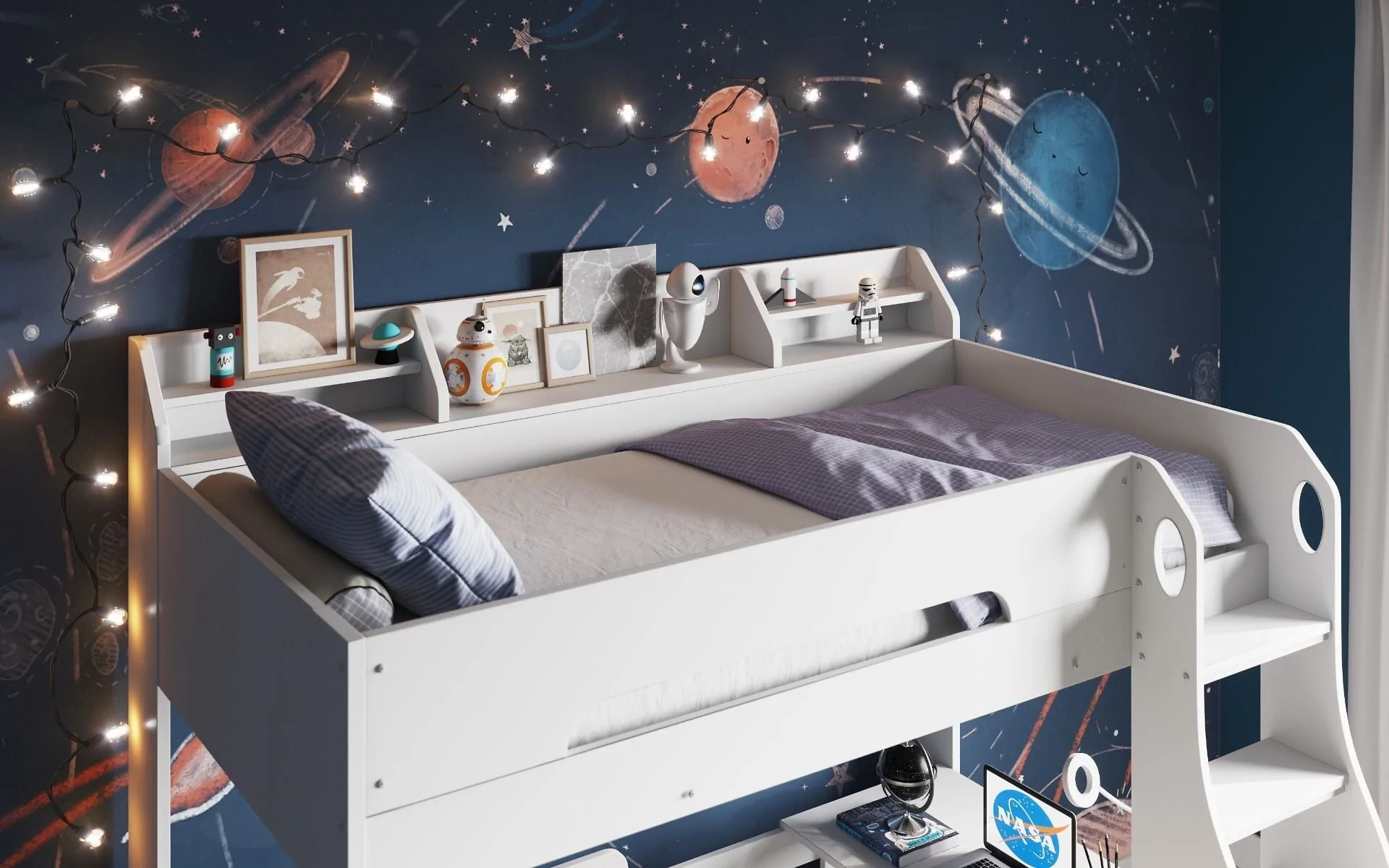 Flair Cosmic L shaped triple bunk bed - view 9
