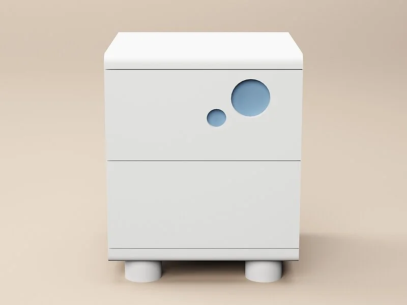 Flair Livana 2 drawer bedside table - view 8