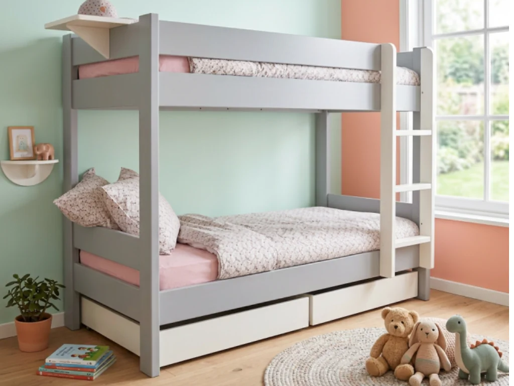 Mathy By Bols Dominique separable bunk bed with drawers