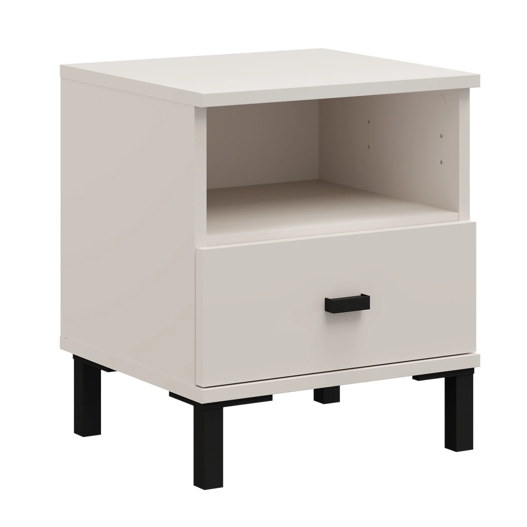 Dorel Salamis Bedside Table Cashmere