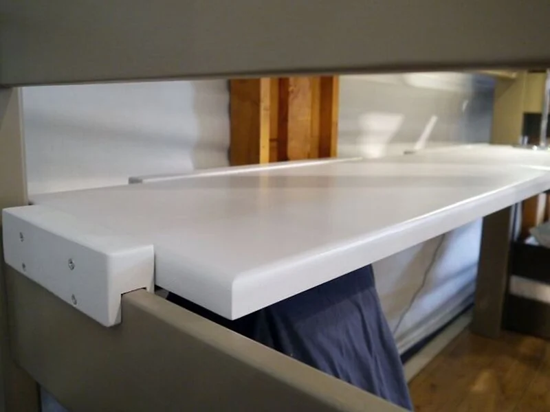 Mathy by Bols Dominique high sleeper with corner desk