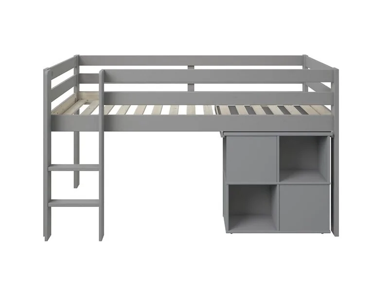 Noomi Nora Workstation Mid Sleeper Bed Solid Wood (FSC-Certified) – view 2