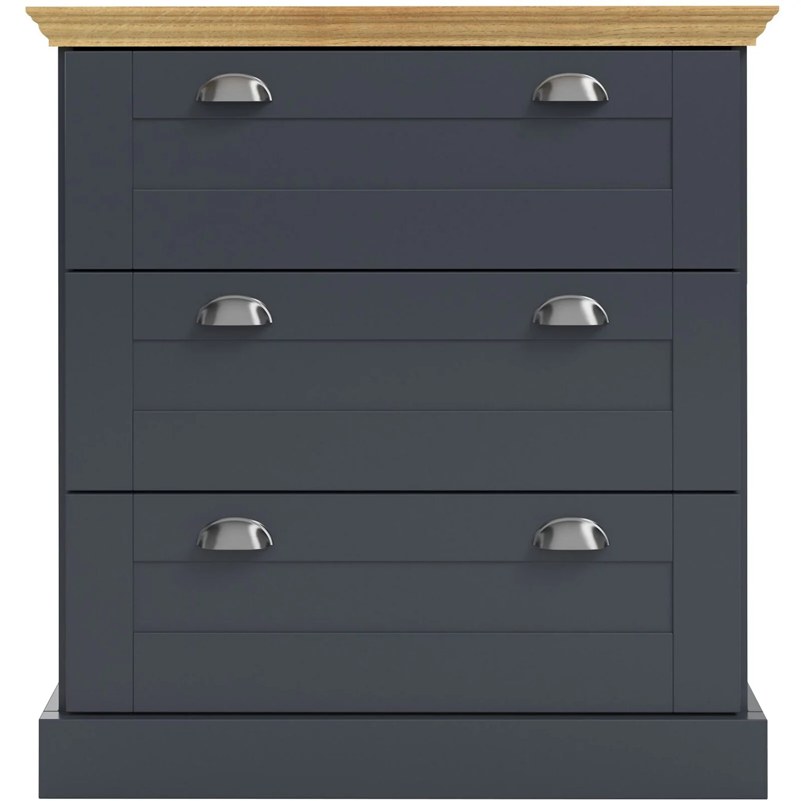Dorel Motala Chest 3DR AnthraOak view 3