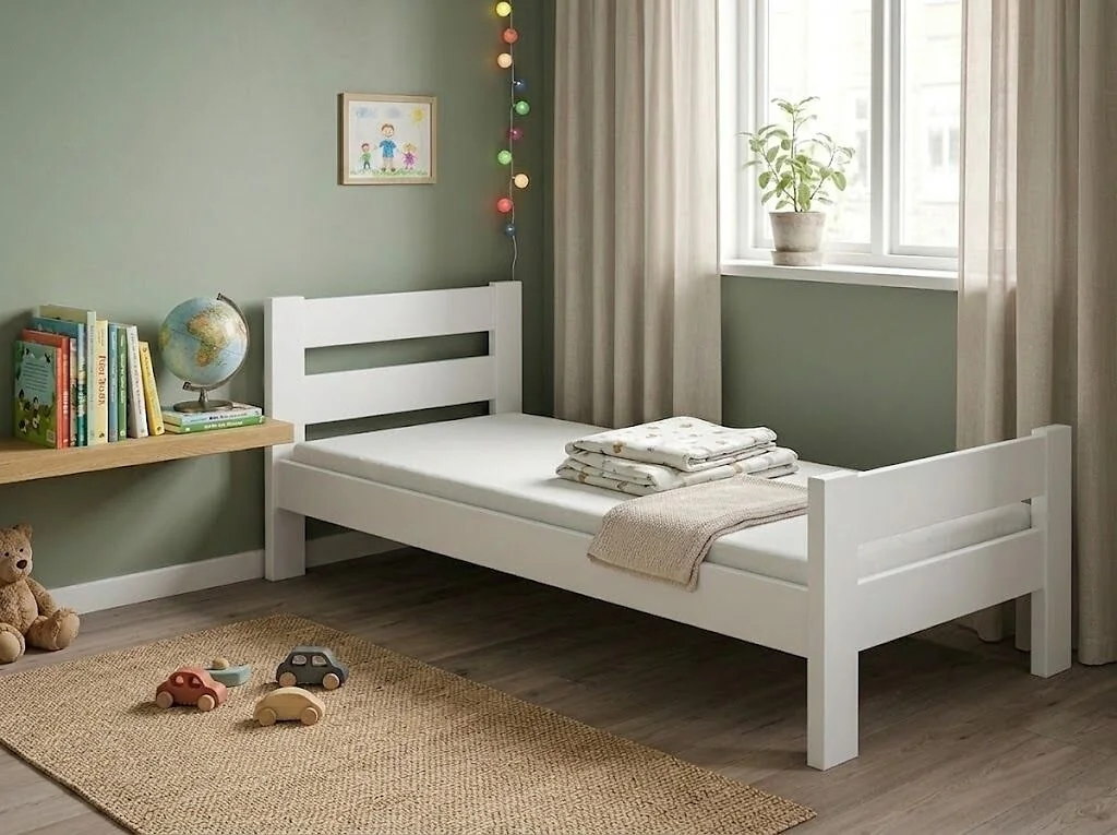 Mathy By Bols Maxine Wooden Single Bed Frame