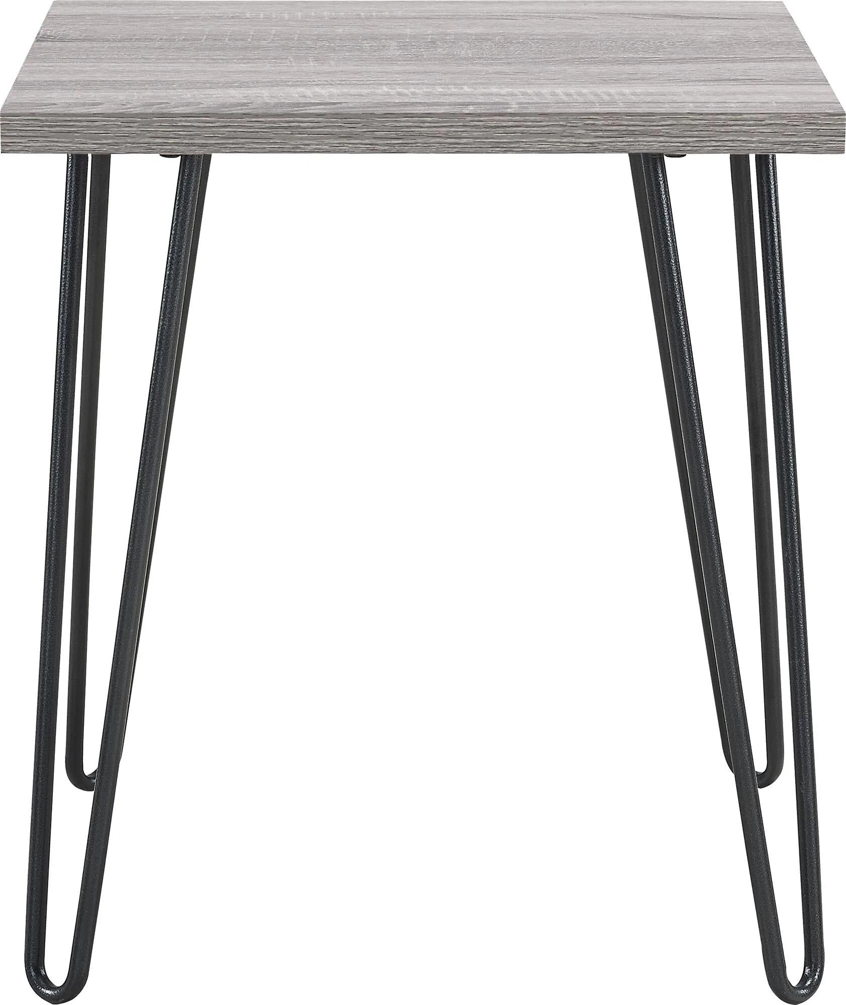 Dorel Owen End Side Table Rustic Oak Look