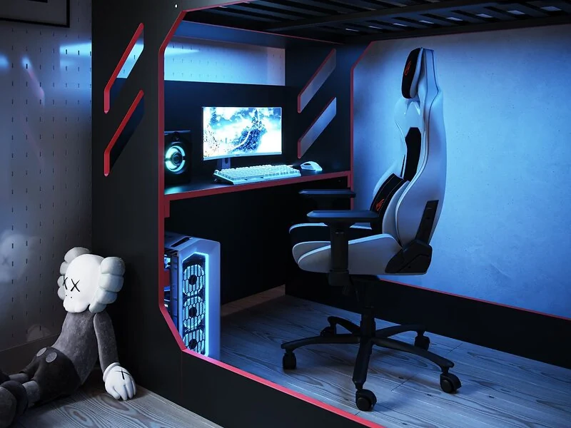 Recoil Shuttle small double LED gaming high sleeper - view 8