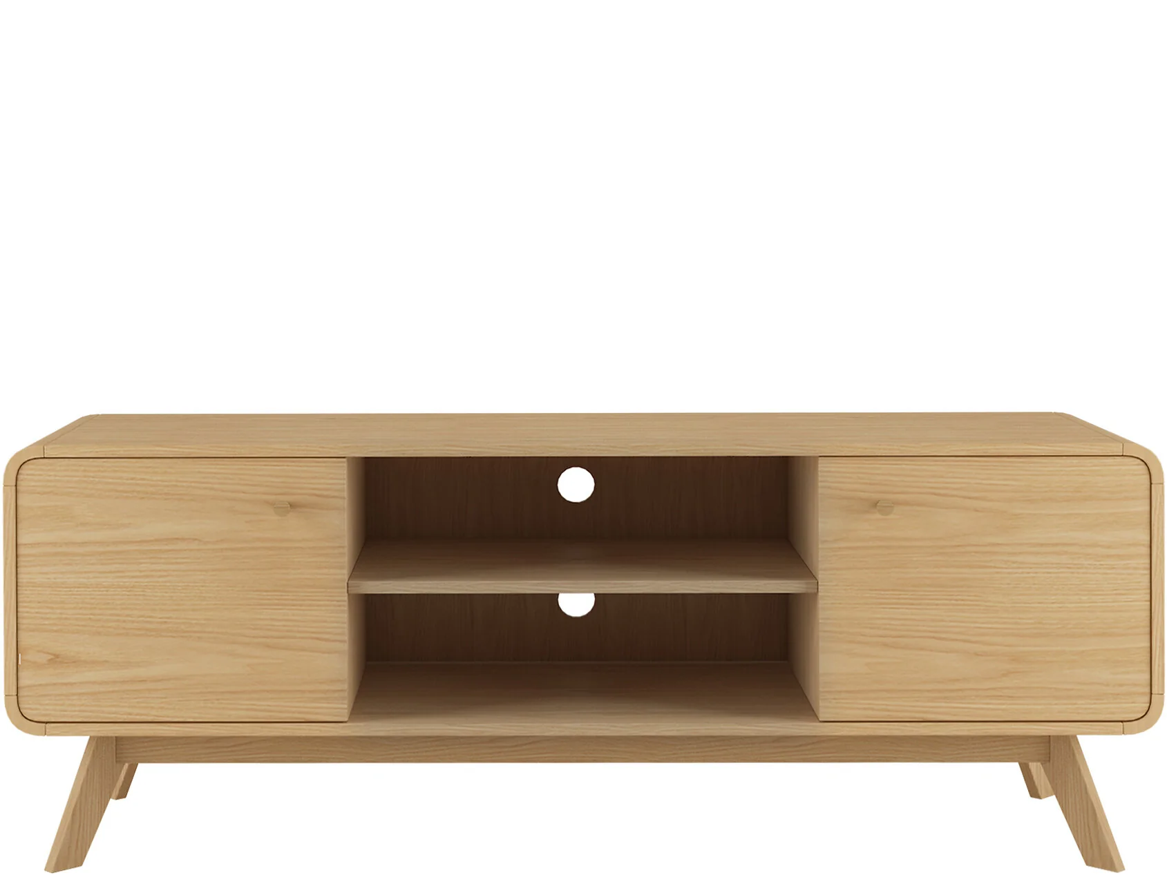 Dorel LOFT24 Cassie 2 Door TV Stand Oak view 5