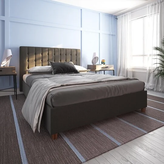 Dorel Emily Upholstered Bed Linen