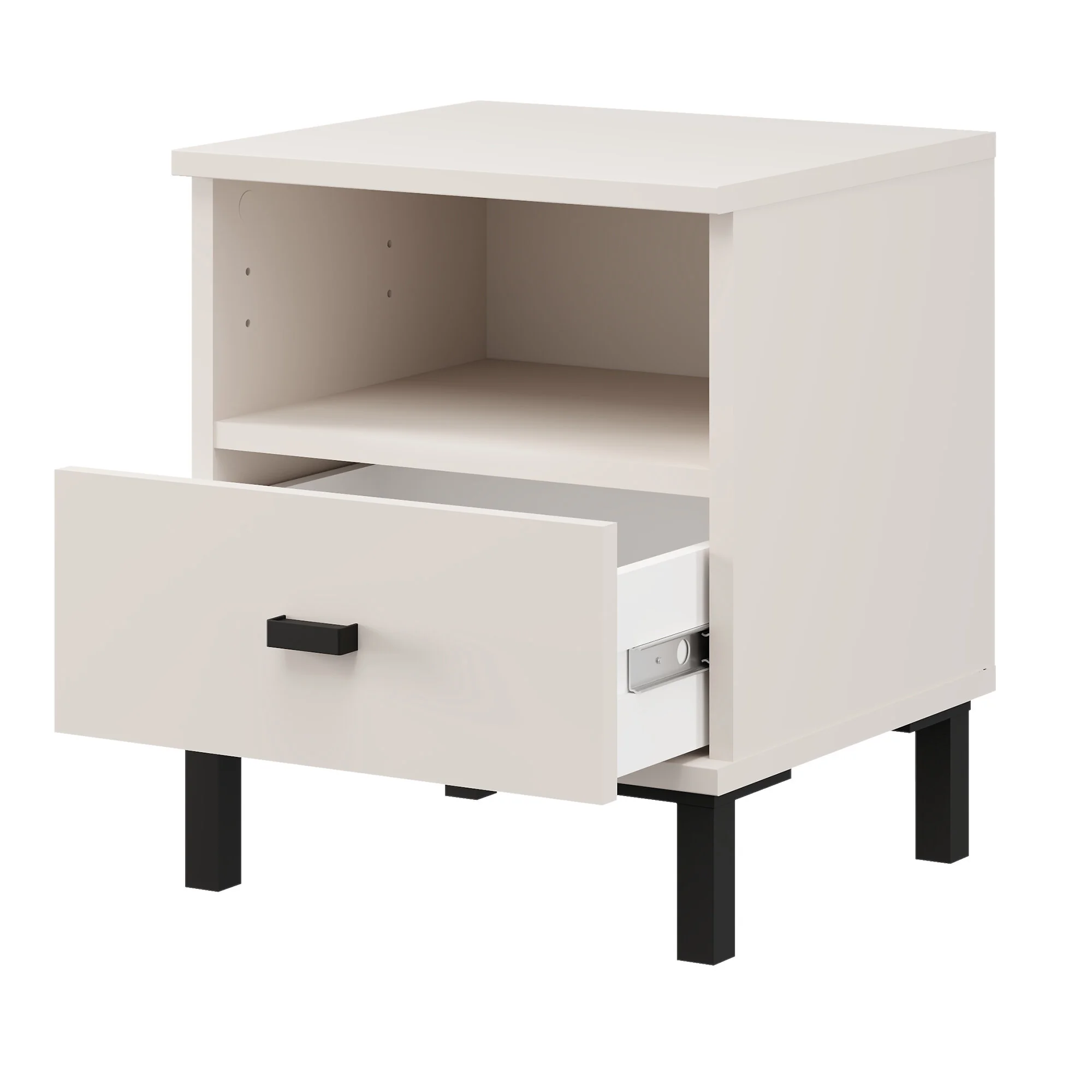 Dorel Salamis Bedside Table Cashmere view 4
