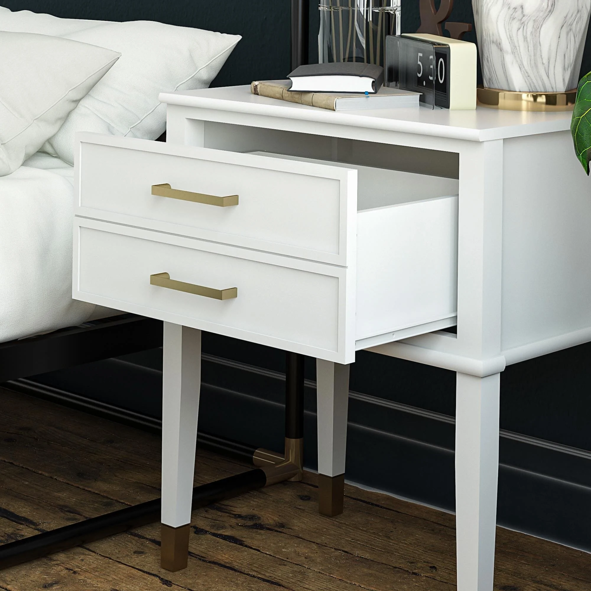 Dorel Westerleigh End Table White view 5